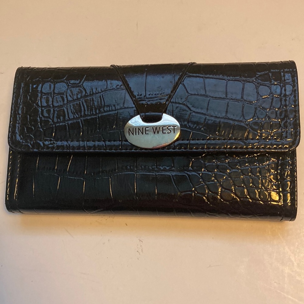 New Nine West Black Wallet